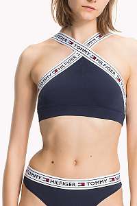 Tommy Hilfiger tmavo modrá podprsenka X Bralette 