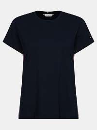 Tommy Hilfiger tmavomodré dámske tričko