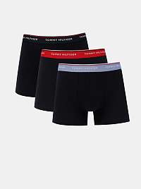 Tommy Hilfiger tmavomodrý 3 pack boxeriek