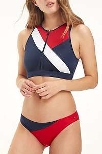 Tommy Hilfiger tmavomodrý plavkový Crop Top