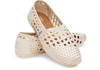 Toms béžové topánky Whisper Satin Woven