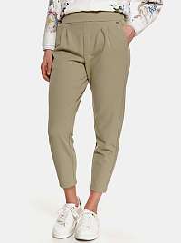 TOP SECRET khaki skrátené nohavice