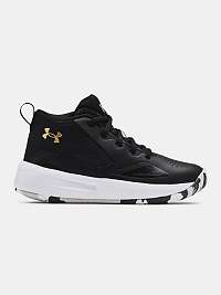 Topánky Under Armour UA PS Lockdown 5 - čierna