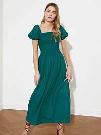 Trendyol zelené maxi šaty