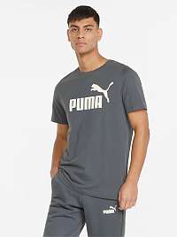 Tričká pre mužov Puma - sivá