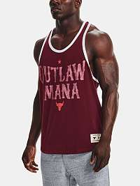 Tričká pre mužov Under Armour - vínová