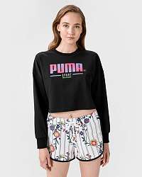 Tričká s dlhým rukávom pre ženy Puma - čierna