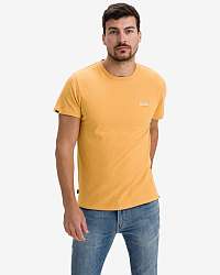 Tričká s krátkym rukávom pre mužov Superdry - žltá