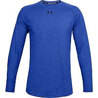 Tričko Under Armour Charged Cotton LS-BLU