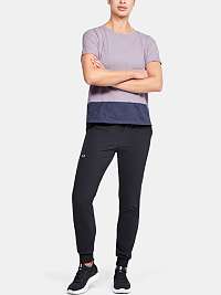 Tričko Under Armour Charged Cotton SS - fialová