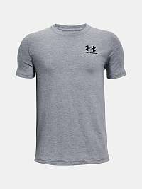 Tričko Under Armour Cotton SS - šedá