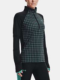 Tričko Under Armour Engineered Form 1/2 Zip-BLK
