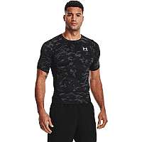 Tričko Under Armour HG Armour Camo Comp SS-BLK