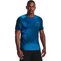 Tričko Under Armour HG Rush 2.0 Print SS-BLU