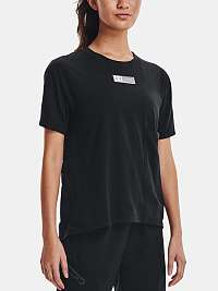 Tričko Under Armour Live Woven Pocket Tee - čierna