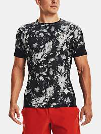 Tričko Under Armour Rush 2.0 Print SS čierna