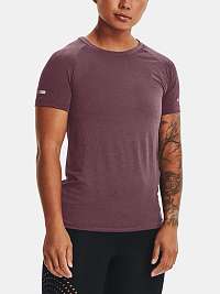 Tričko Under Armour Seamless Run SS - fialová