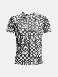 Tričko Under Armour SPEED STRIDE PRINTED SS šedá