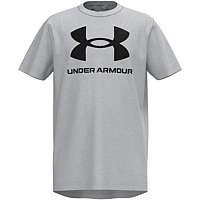 Tričko Under Armour Sportstyle Logo SS-GRY