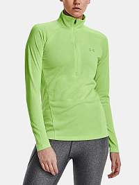 Tričko Under Armour Tech 1/2 Zip - Twist-GRN
