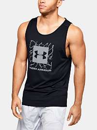 Tričko Under Armour Tech 2.0 Tank Graphic - čierne