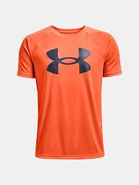 Tričko Under Armour Tech Big Logo SS - oranžová