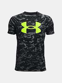 Tričko Under Armour Tech BL Printed SS - čierna