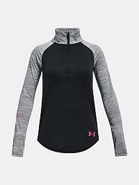 Tričko Under Armour Tech Graphic Half Zip - čierne