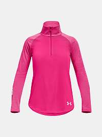 Tričko Under Armour Tech Graphic Half Zip-PNK