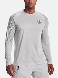 Tričko Under Armour UA Armourprint LS - šedá