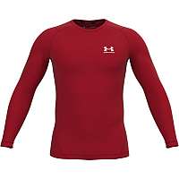 Tričko Under Armour UA HG Armour Comp LS-RED