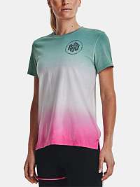 Tričko Under Armour UA Run Anywhere SS Tee-GRN