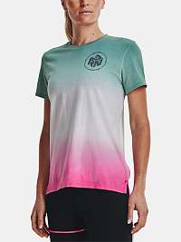 Tričko Under Armour UA Run Anywhere SS Tee-GRN