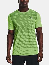 Tričko Under Armour UA Seamless Radial SS - zelená