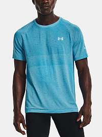 Tričko Under Armour UA Seamless Run SS - modrá