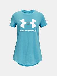 Tričko Under Armour UA SPORTSTYLE LOGO SS - modré