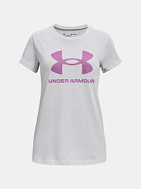 Tričko Under Armour UA SPORTSTYLE LOGO SS - sivé