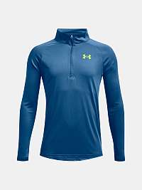 Tričko Under Armour UA Tech 2.0 1/2 Zips - modrá