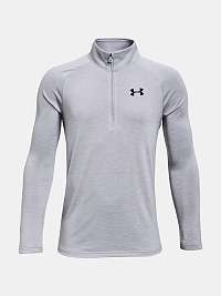 Tričko Under Armour UA Tech 2.0 1/2 Zips - šedá