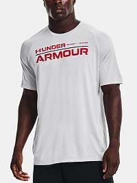Tričko Under Armour UA TECH 2.0 WORDMARK SS-GRY