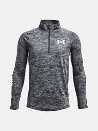 Tričko Under Armour UA Tech BL 1/2 Zip - šedé