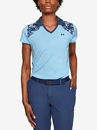 Tričko Under Armour UA Zinger Blocked Polo - modrá