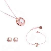 Trio of Rose zlaté Moon