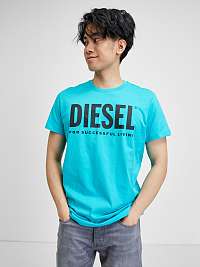 Tyrkysové pánske tričko Diesel Diego