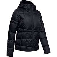 UA Armour Down Hooded Jkt-BLK