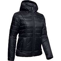 UA Armour Insulated Hooded Jkt-BLK