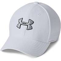 UA Boy 's blitzing 3.0 Cap-WHT