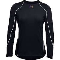 UA CG Rush LS Crew-BLK