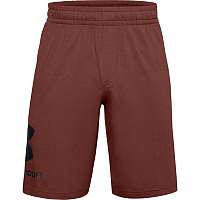 UA COTTON BIG LOGO SHORTS-RED