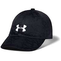 UA Girl's Play Up Cap-BLK